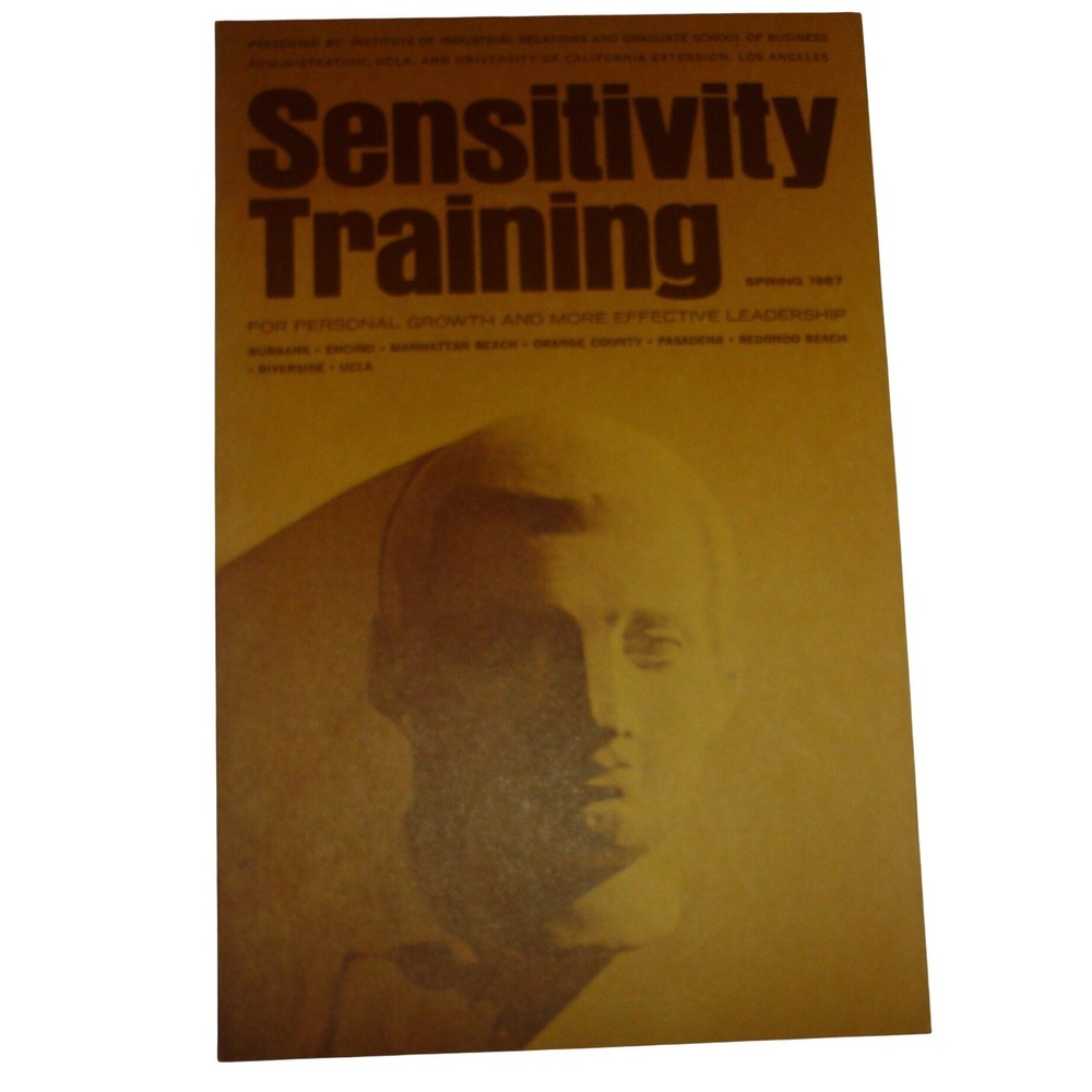 1967 UCLA Sensitivity Training‎ Brochure | Vintage Psychology Ephemera Mailer